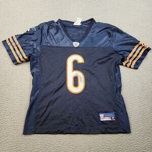 Chicago Bears Jersey Women's Large Reebok Jay Cutler #6 NFL On‎ Field Football